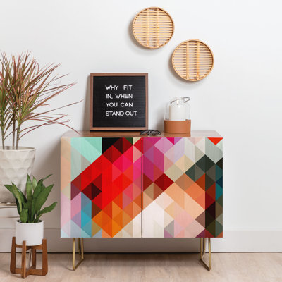 East Urban Home Three of The Possessed Modele 7 Accent Cabinet